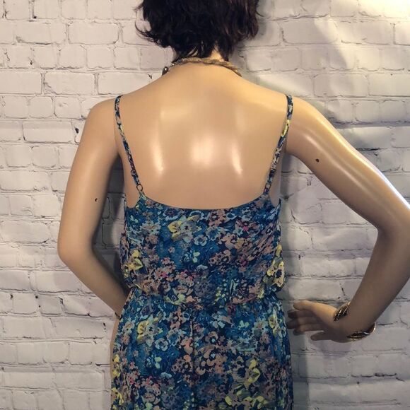 Fire Los Angeles Floral Maxi Dress High Sl… - Picture 6 of 10